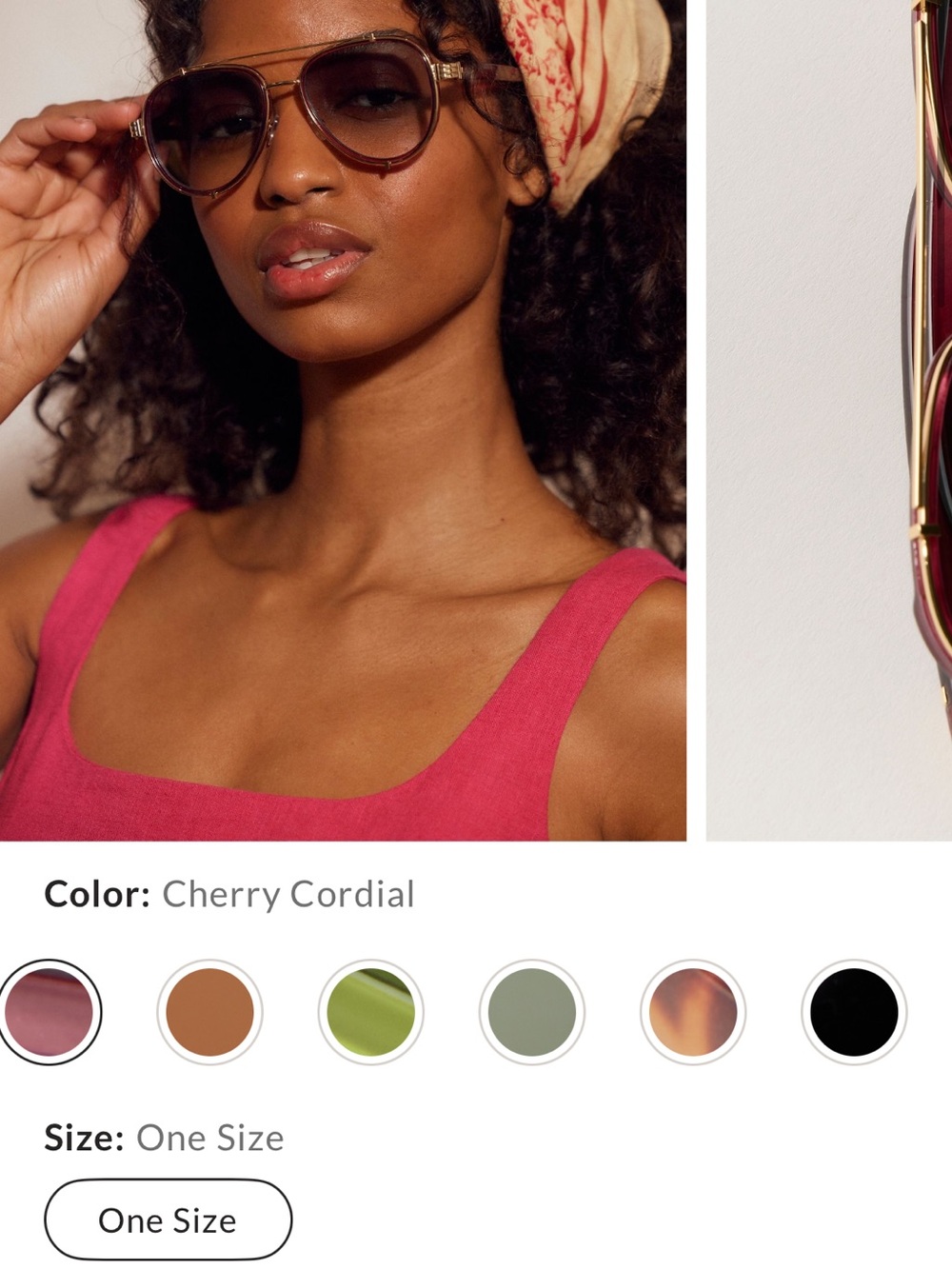 Free People - Cherry Cordial Sunglasses
